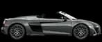 Convertible car silhouette