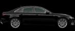 Saloon car silhouette