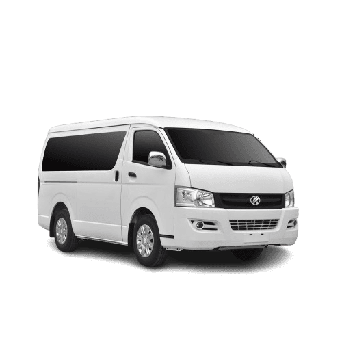 Minibus car silhouette